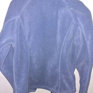 Columbia womens size medium blue fleece zip up